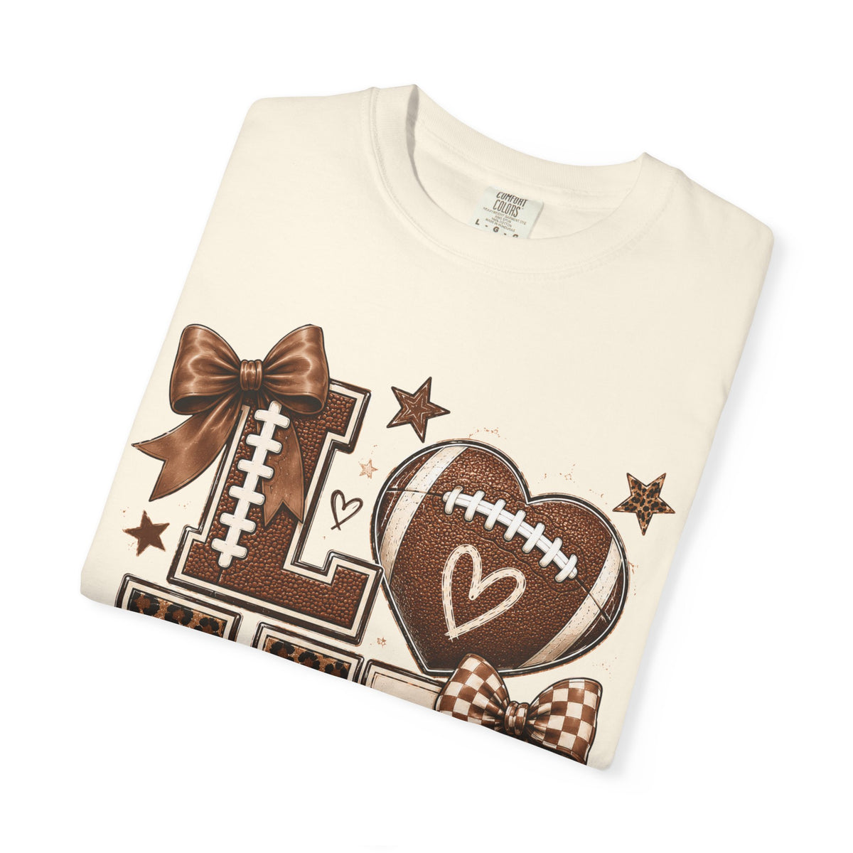 Game Day Love T-Shirt — Football Cheer Mom/Player Spirit Tee