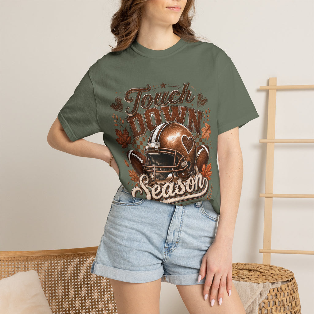 Touchdown Season Football T-Shirt — Autumn Game Day Tee