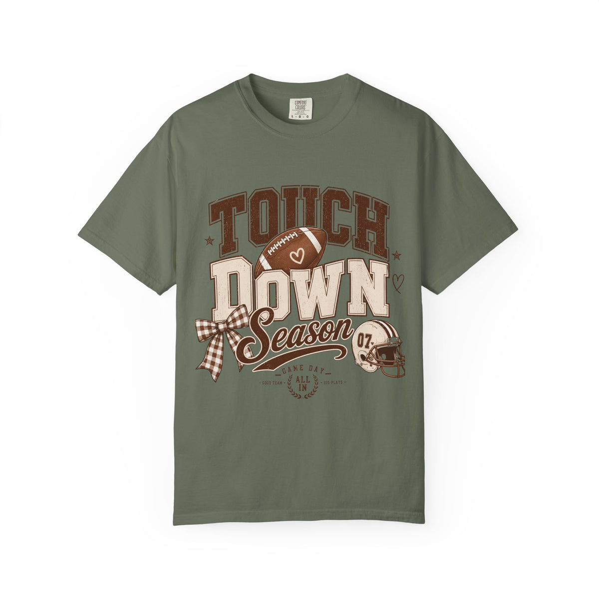 Touchdown Season T-Shirt — Vintage Football Game Day Tee