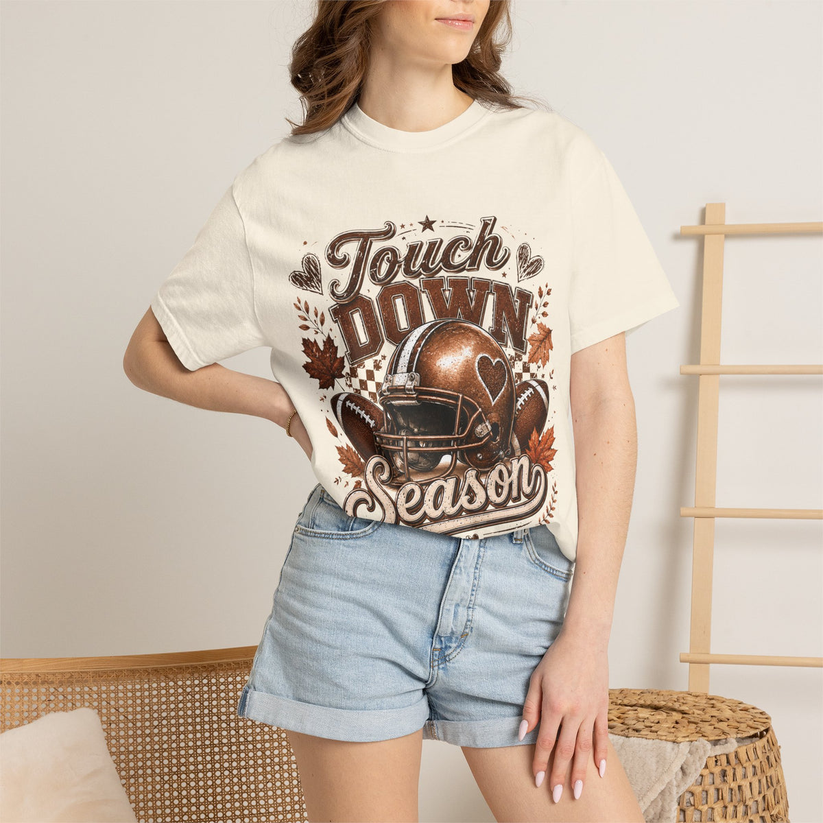 Touchdown Season Football T-Shirt — Autumn Game Day Tee