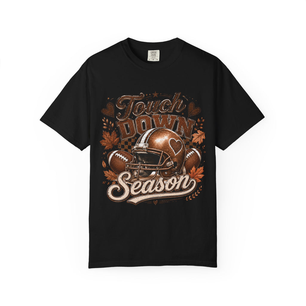 Touchdown Season Football T-Shirt — Autumn Game Day Tee