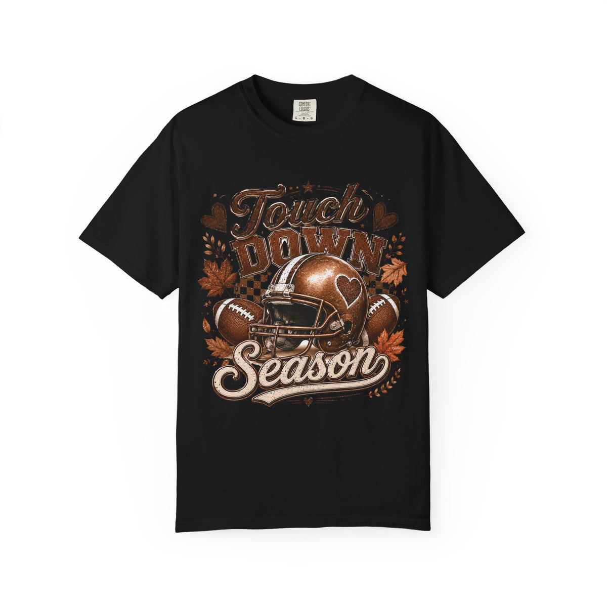 Touchdown Season Football T-Shirt — Autumn Game Day Tee