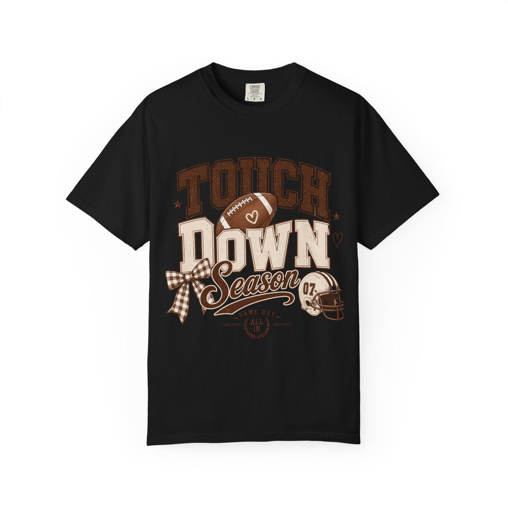 Touchdown Season T-Shirt — Vintage Football Game Day Tee