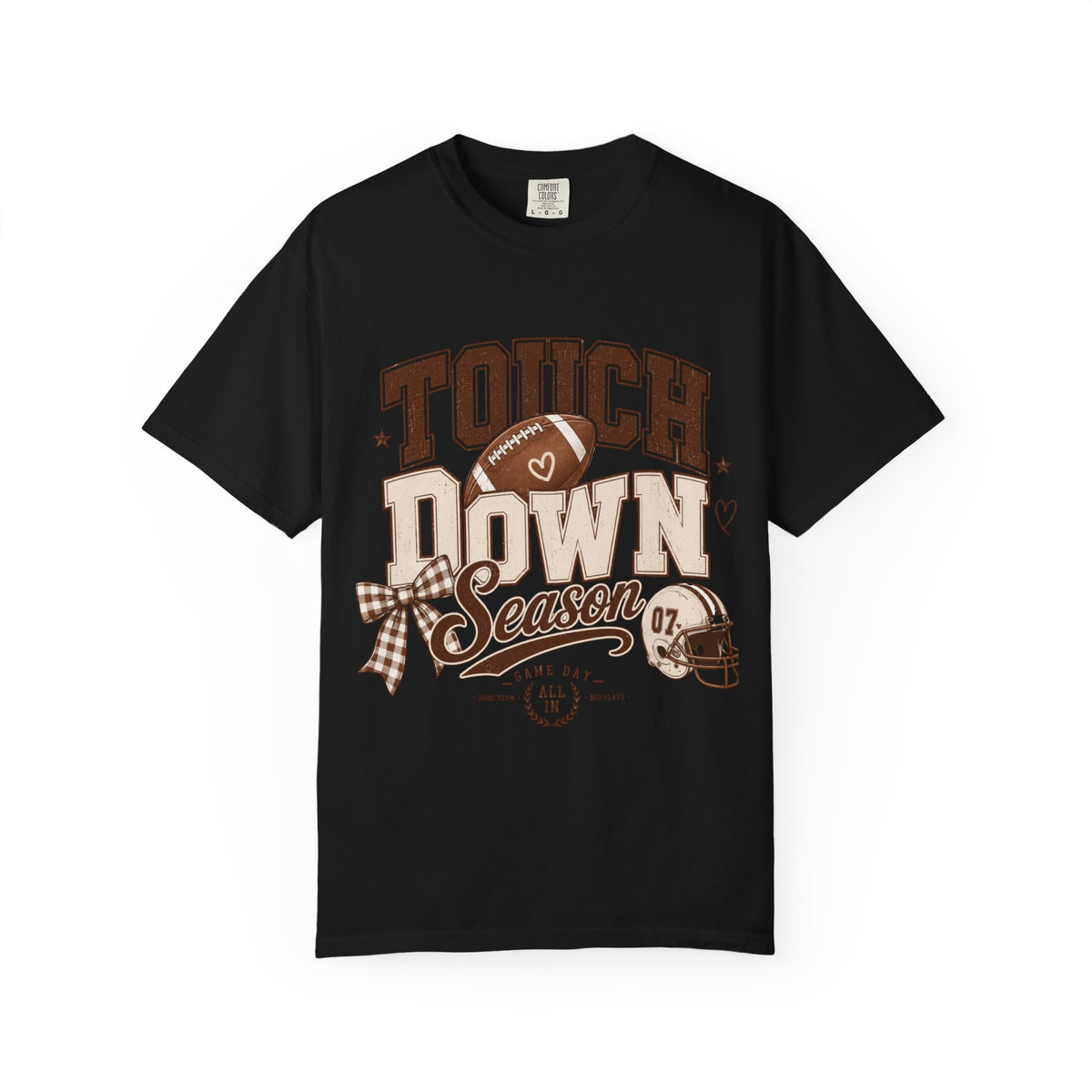 Touchdown Season T-Shirt — Vintage Football Game Day Tee