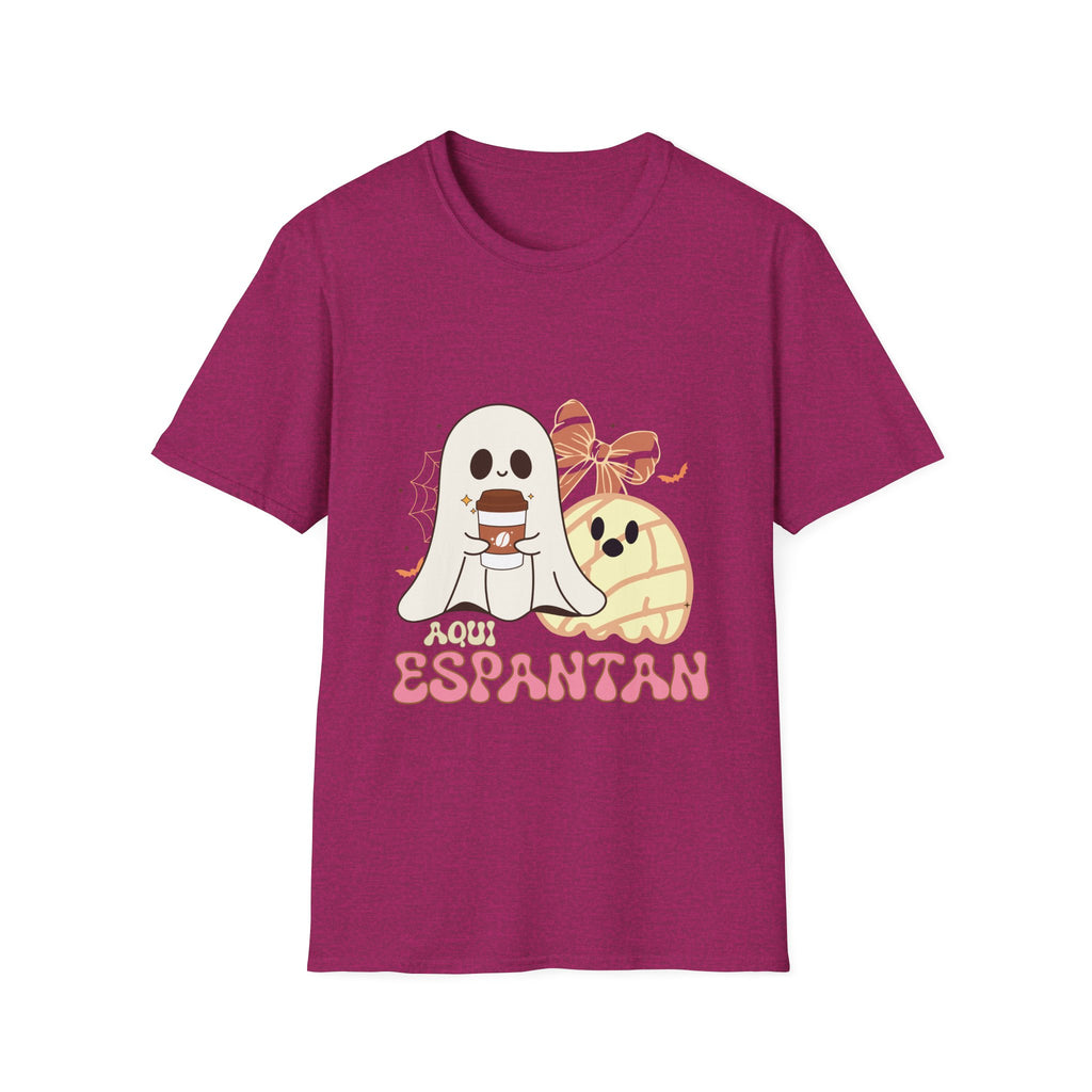 Aqui Espantan - Ghost Graphic T-shirt