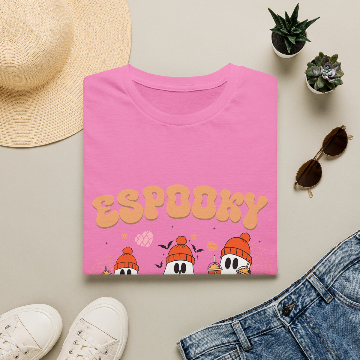 Espooky Season T-Shirt — Cute Ghosts - Halloween Tee
