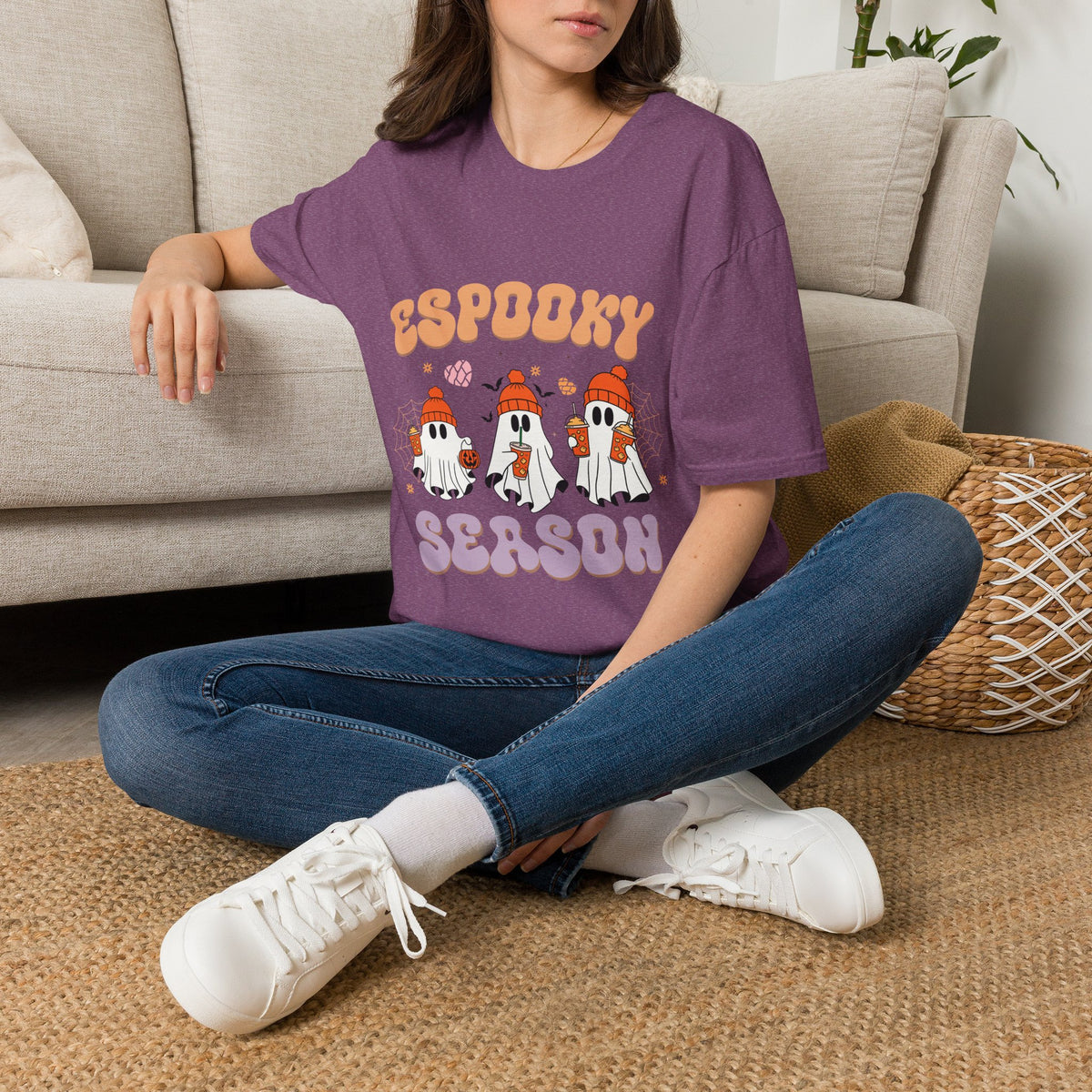 Espooky Season T-Shirt — Cute Ghosts - Halloween Tee