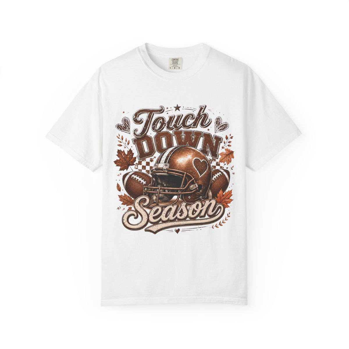 Touchdown Season Football T-Shirt — Autumn Game Day Tee