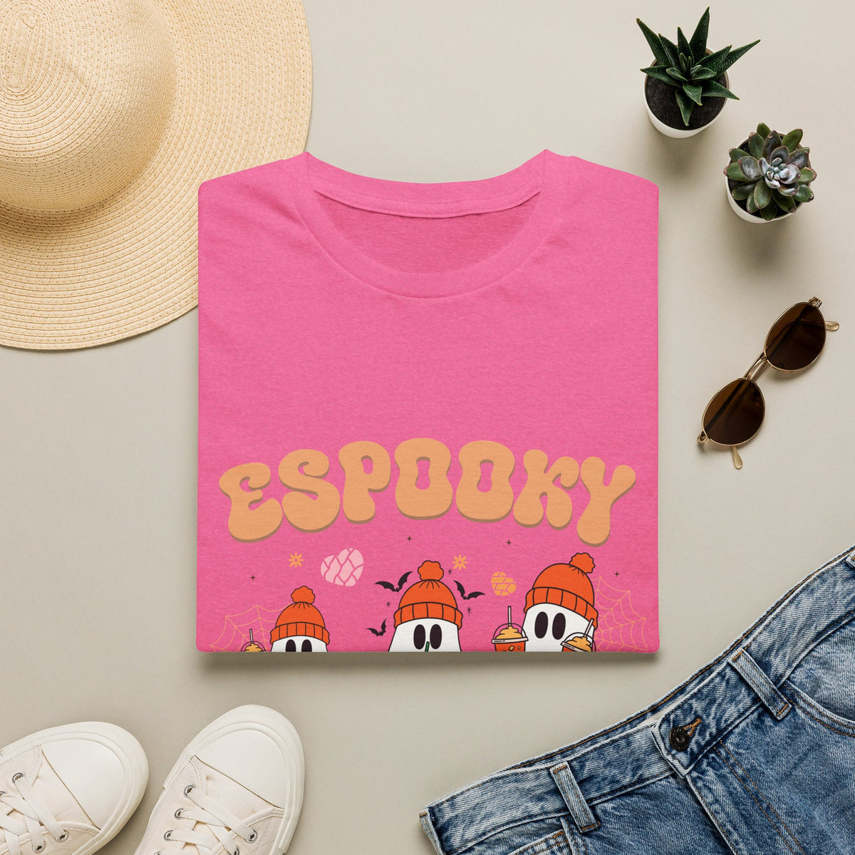 Espooky Season T-Shirt — Cute Ghosts - Halloween Tee