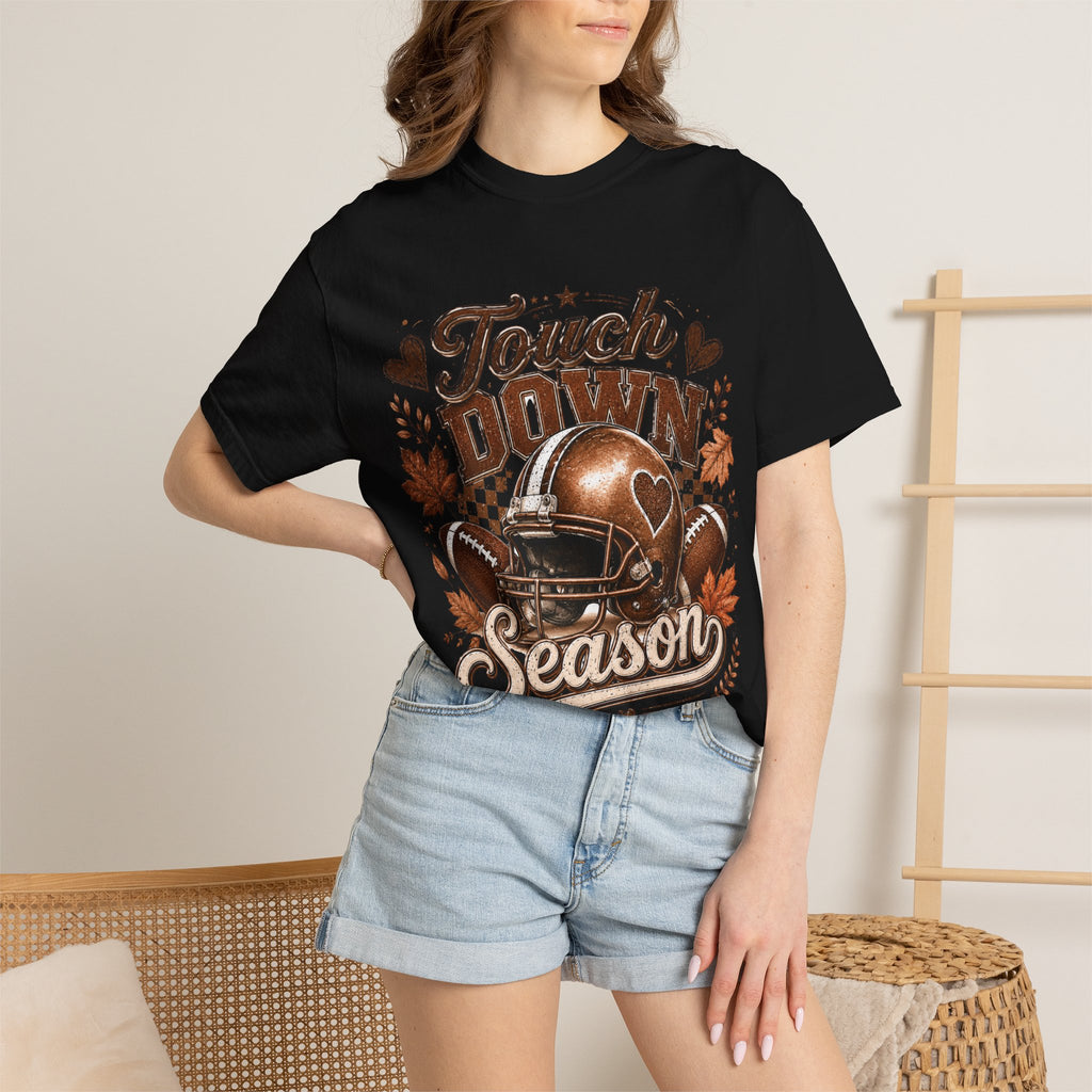 Touchdown Season Football T-Shirt — Autumn Game Day Tee