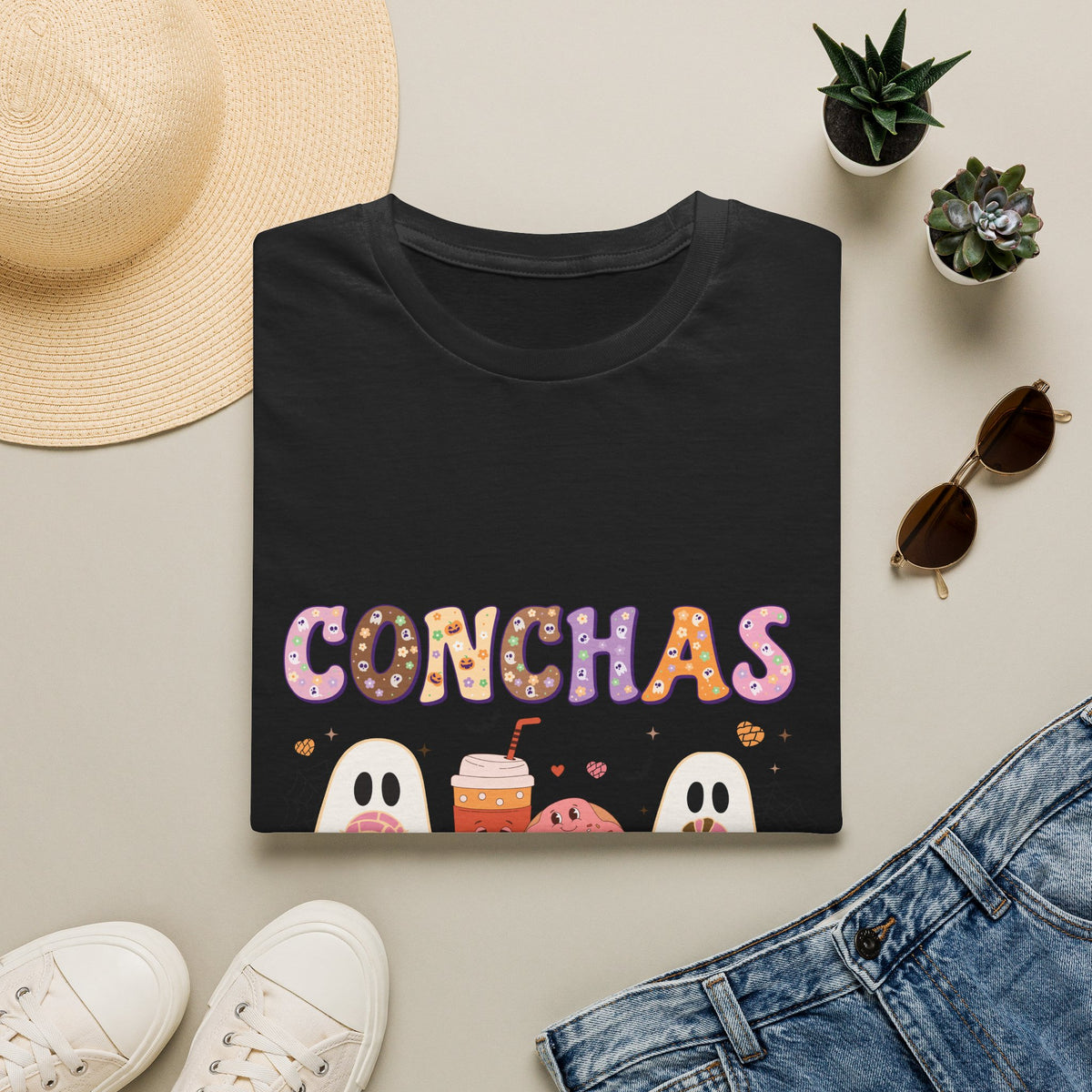 Conchas Tee — Cute Pastries Graphic T-Shirt