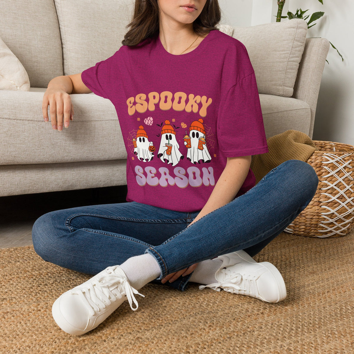 Espooky Season T-Shirt — Cute Ghosts - Halloween Tee