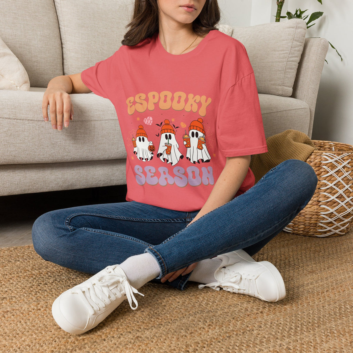 Espooky Season T-Shirt — Cute Ghosts - Halloween Tee