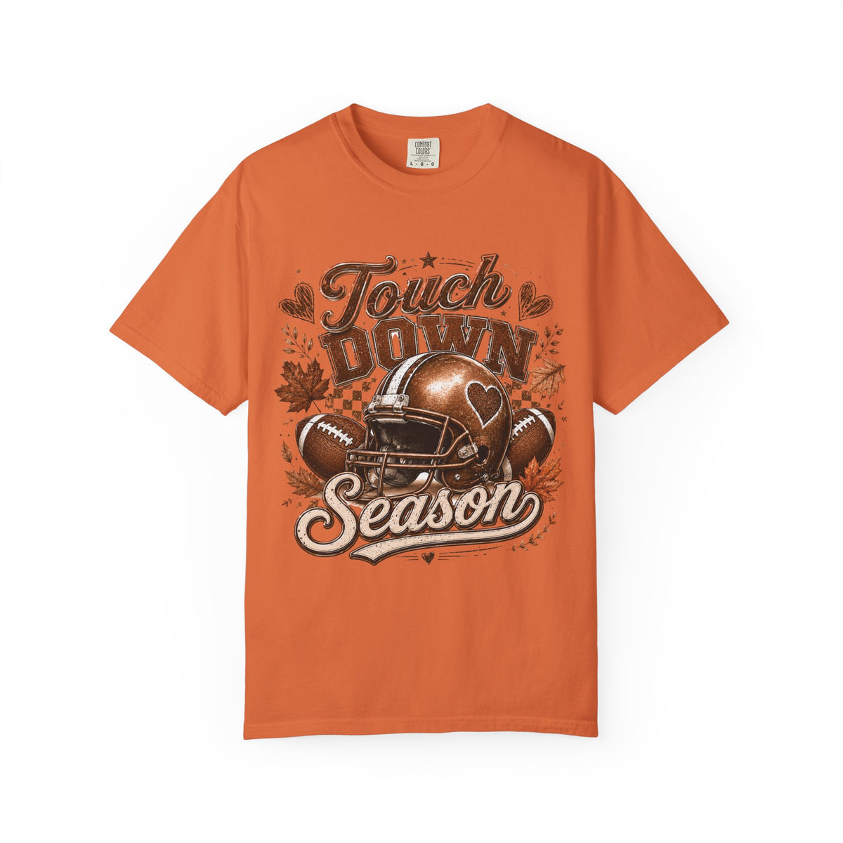 Touchdown Season Football T-Shirt — Autumn Game Day Tee