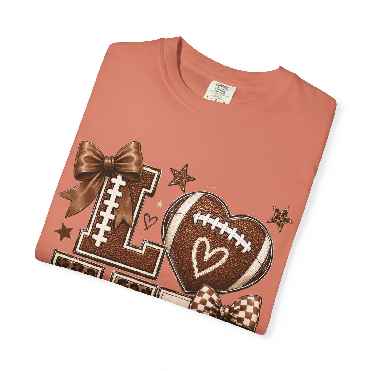 Game Day Love T-Shirt — Football Cheer Mom/Player Spirit Tee