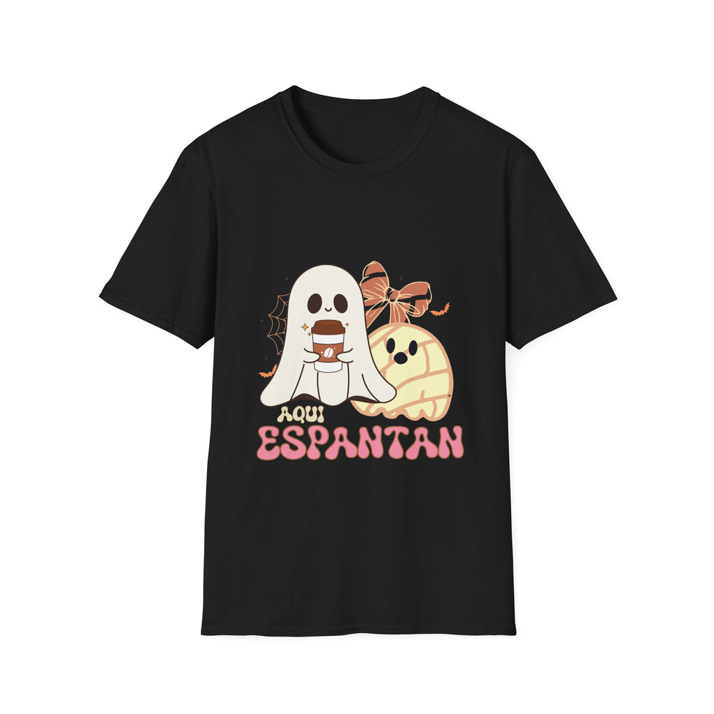 Aqui Espantan - Ghost Graphic T-shirt