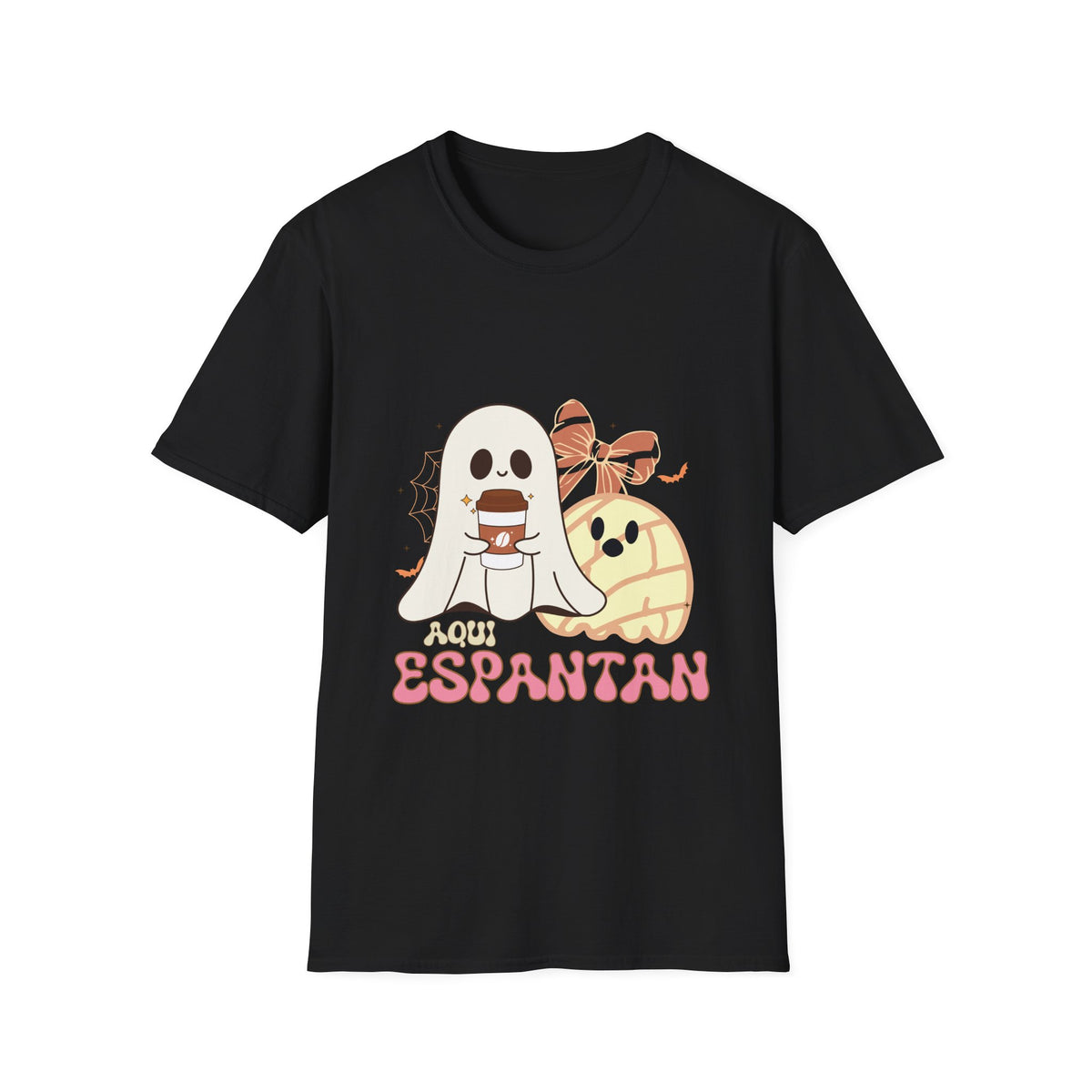 Aqui Espantan - Ghost Graphic T-shirt
