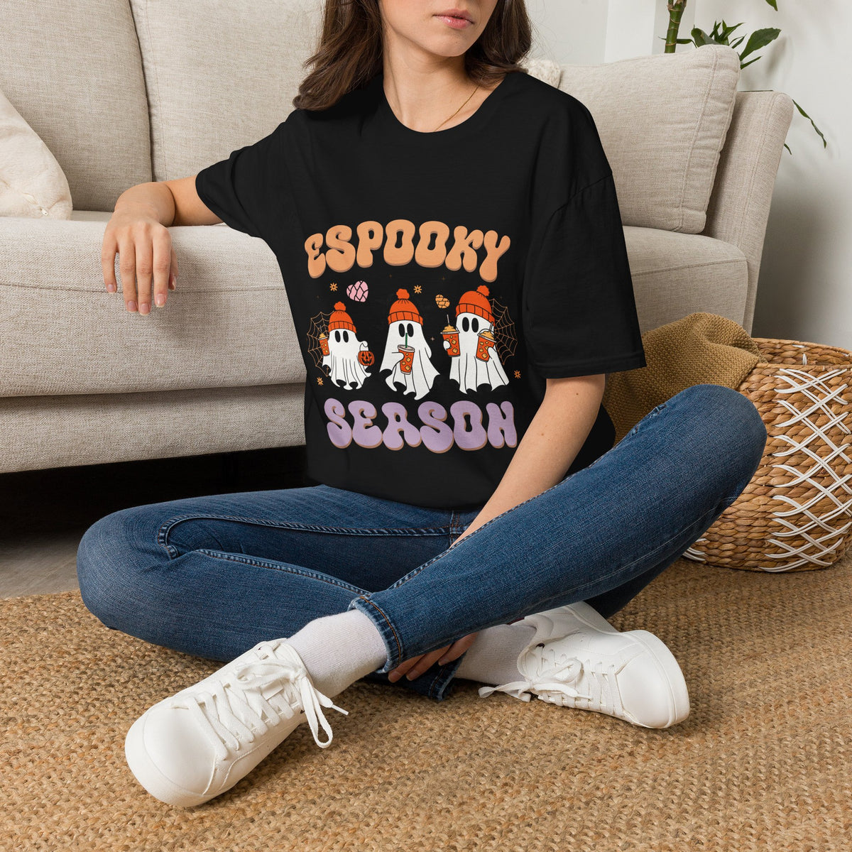 Espooky Season T-Shirt — Cute Ghosts - Halloween Tee