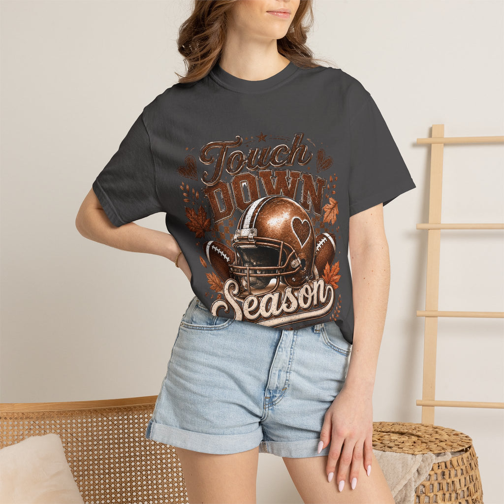 Touchdown Season Football T-Shirt — Autumn Game Day Tee