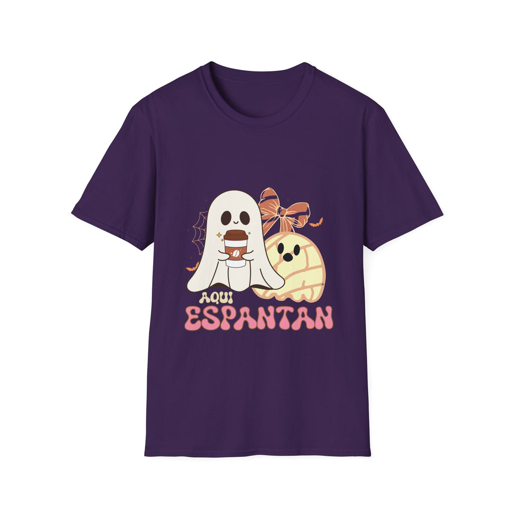 Aqui Espantan - Ghost Graphic T-shirt