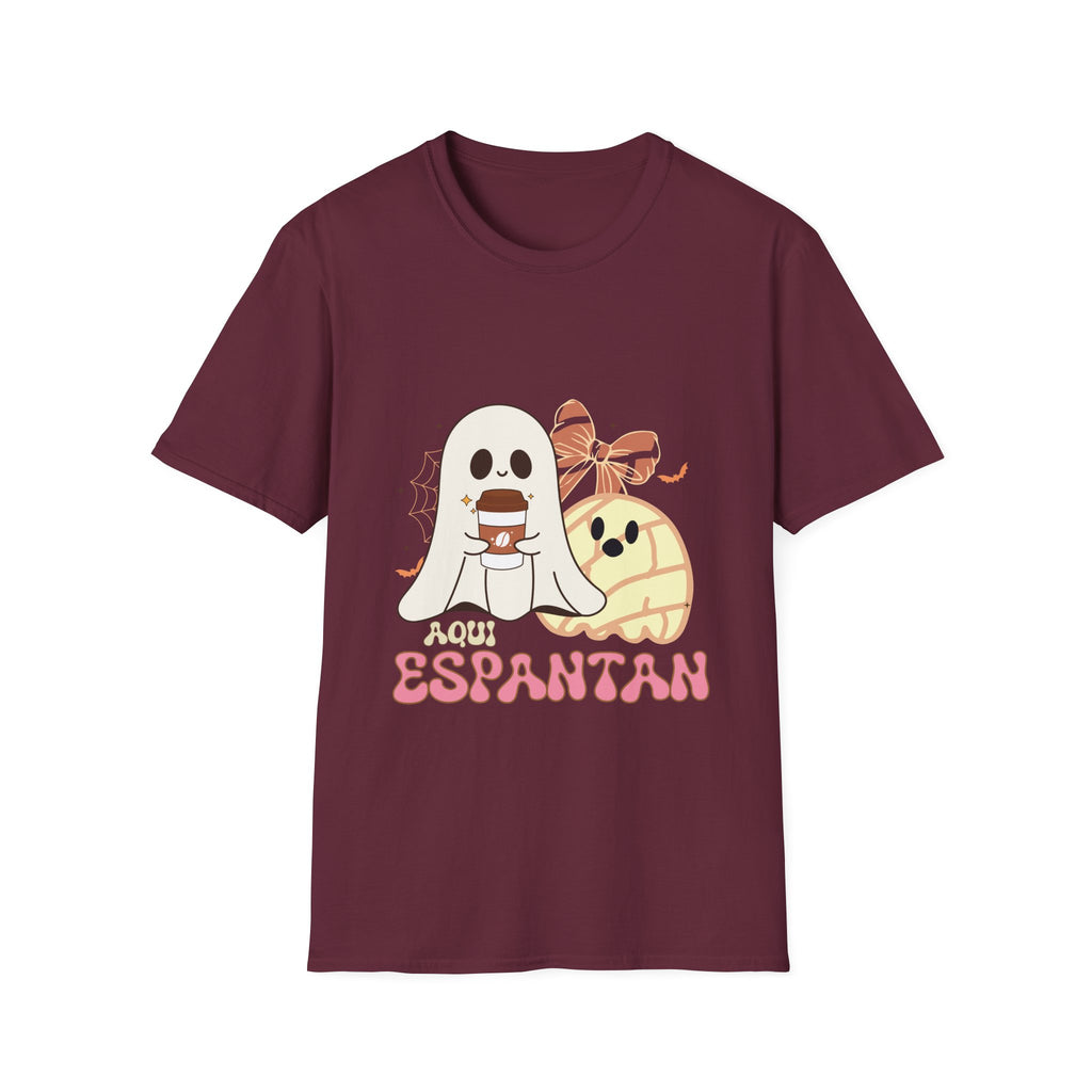 Aqui Espantan - Ghost Graphic T-shirt