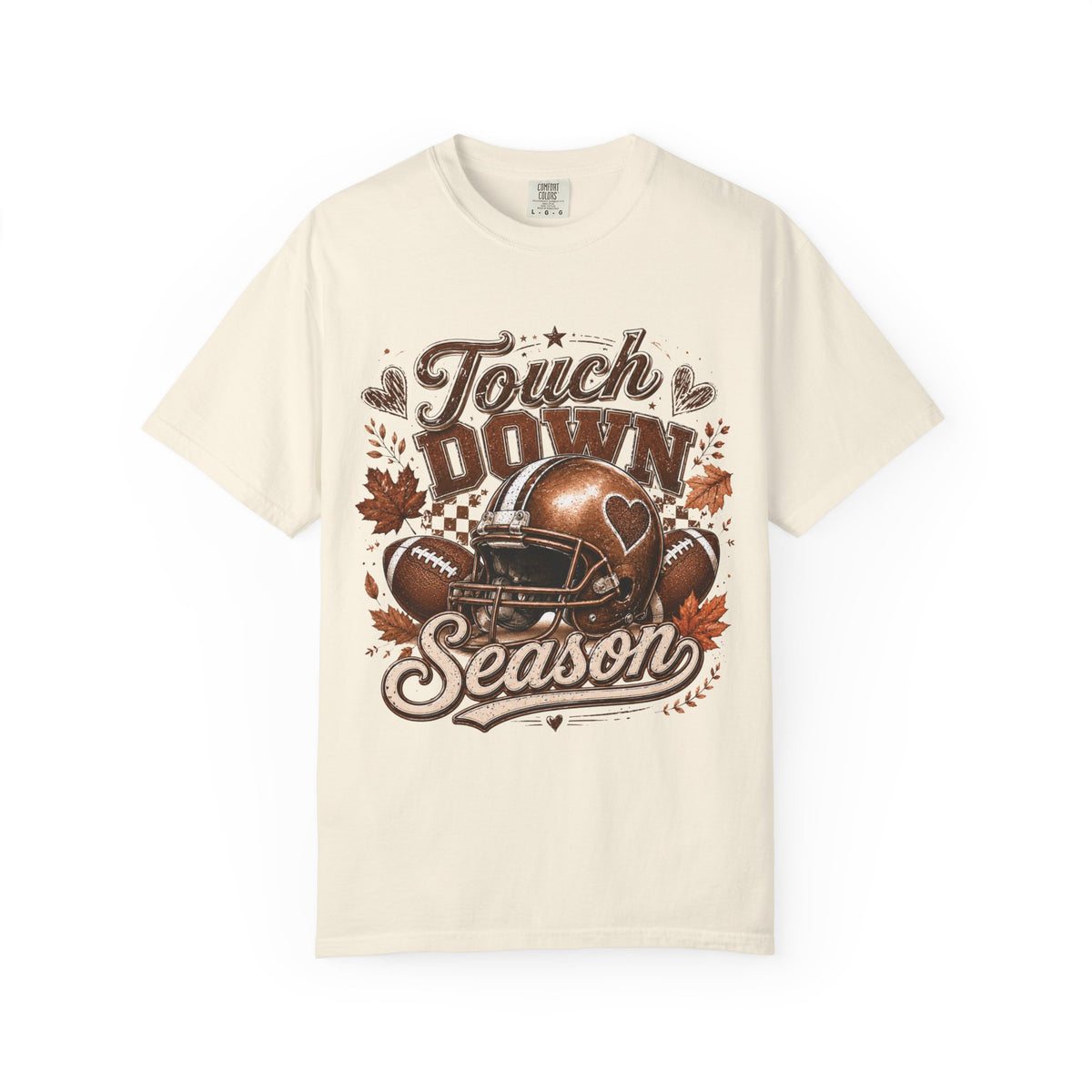 Touchdown Season Football T-Shirt — Autumn Game Day Tee