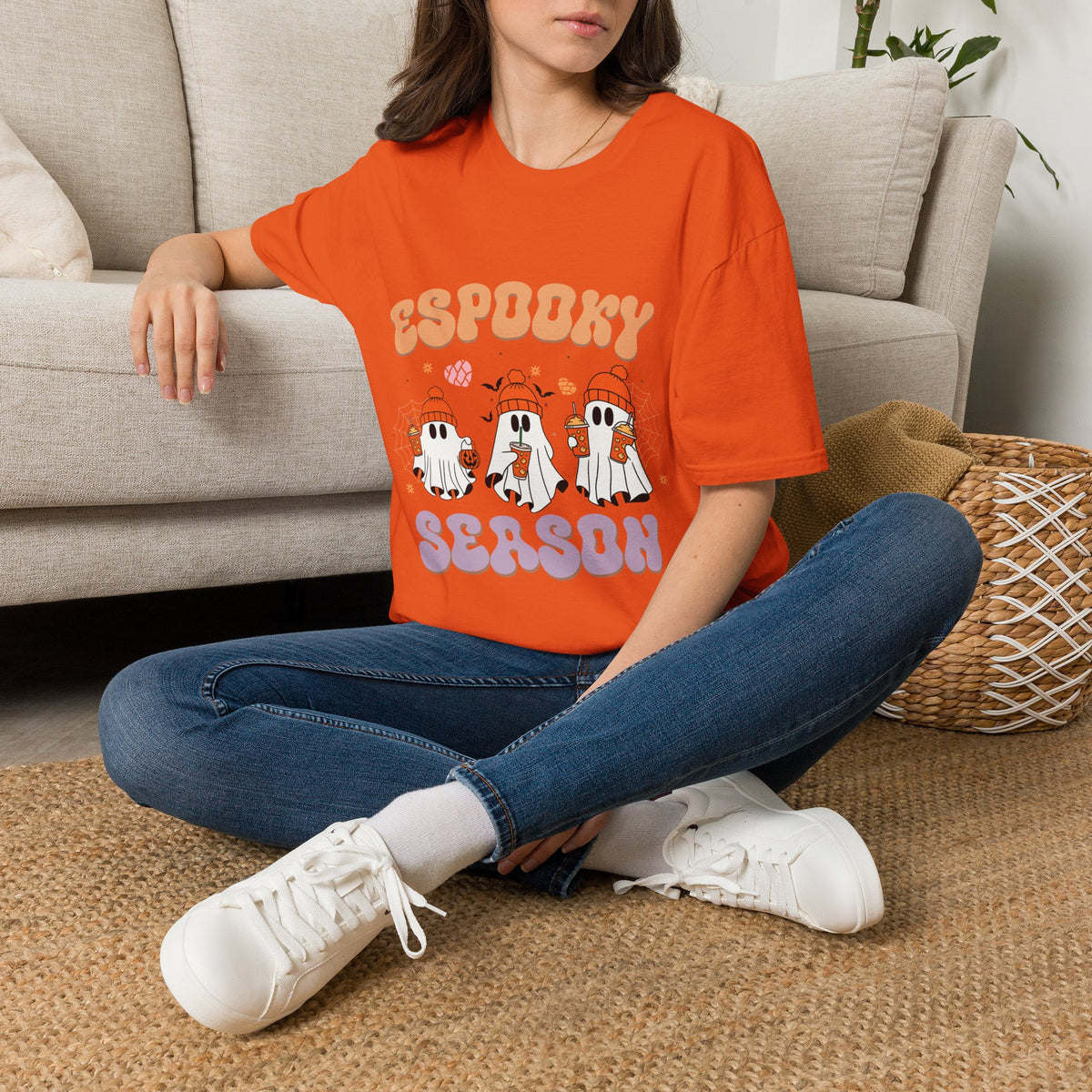 Espooky Season T-Shirt — Cute Ghosts - Halloween Tee