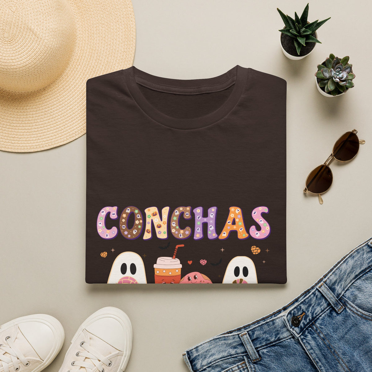 Conchas Tee — Cute Pastries Graphic T-Shirt