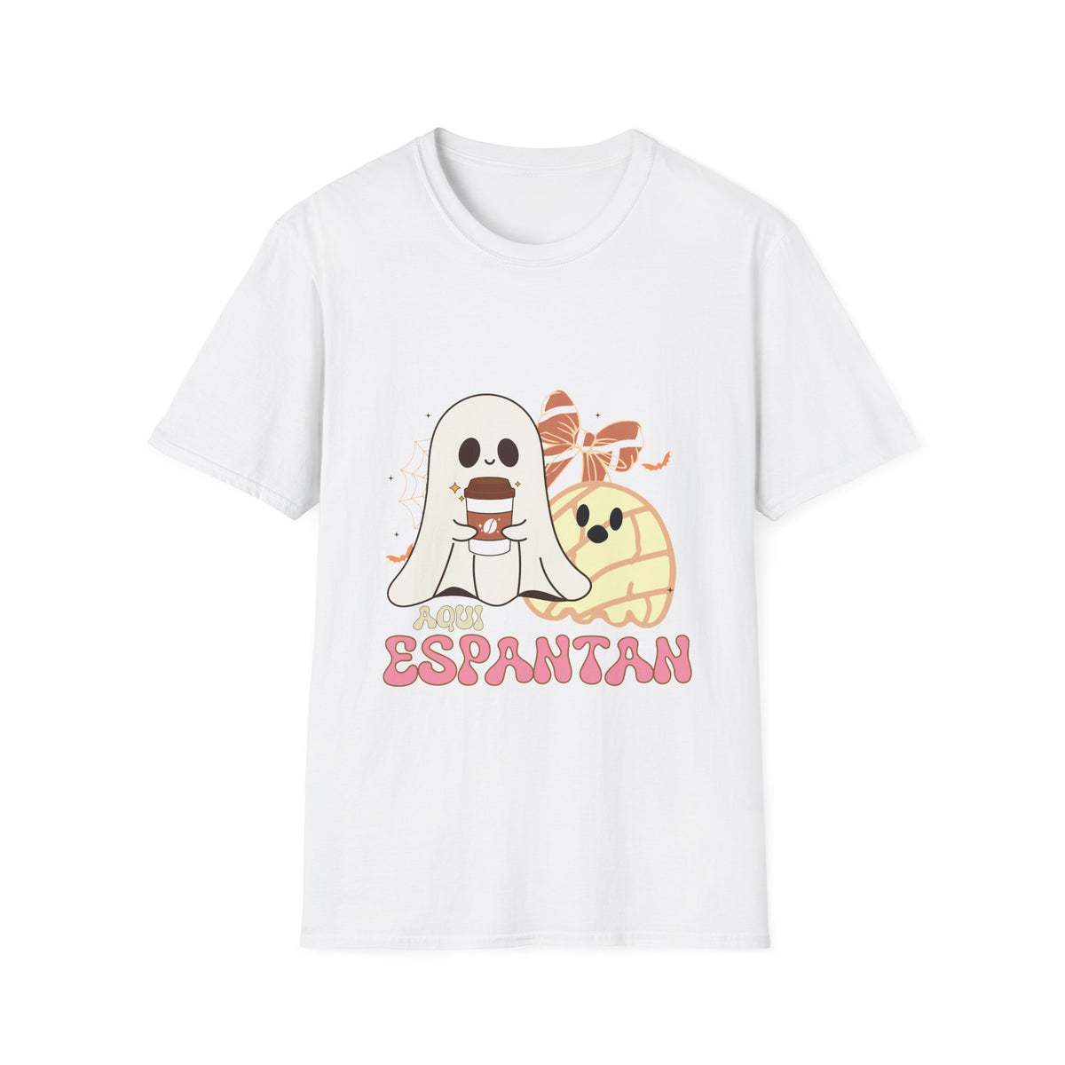 Aqui Espantan - Ghost Graphic T-shirt