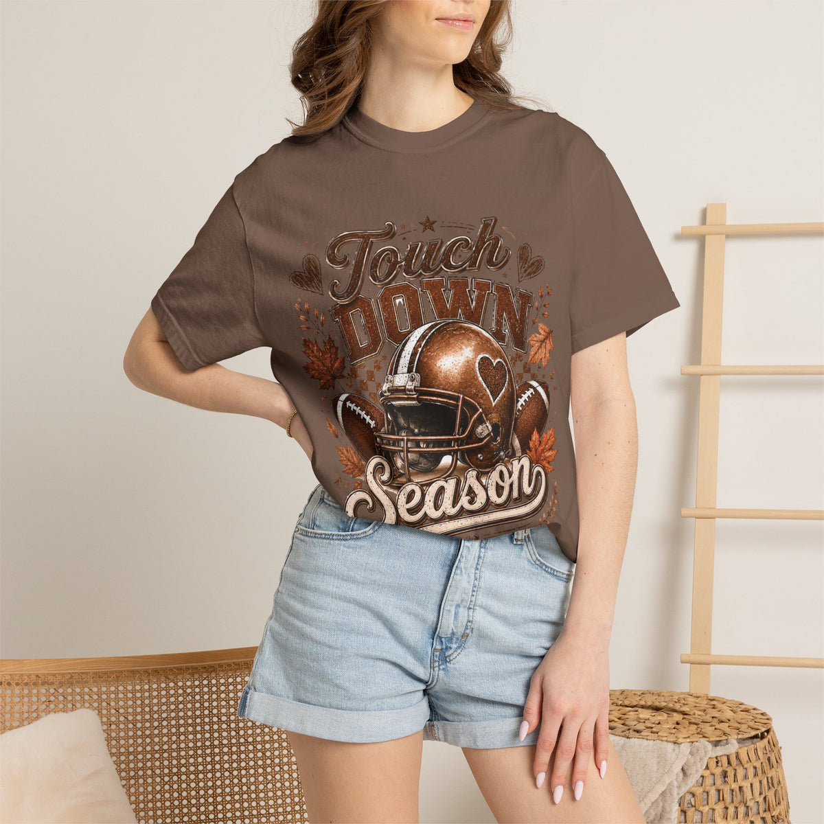 Touchdown Season Football T-Shirt — Autumn Game Day Tee