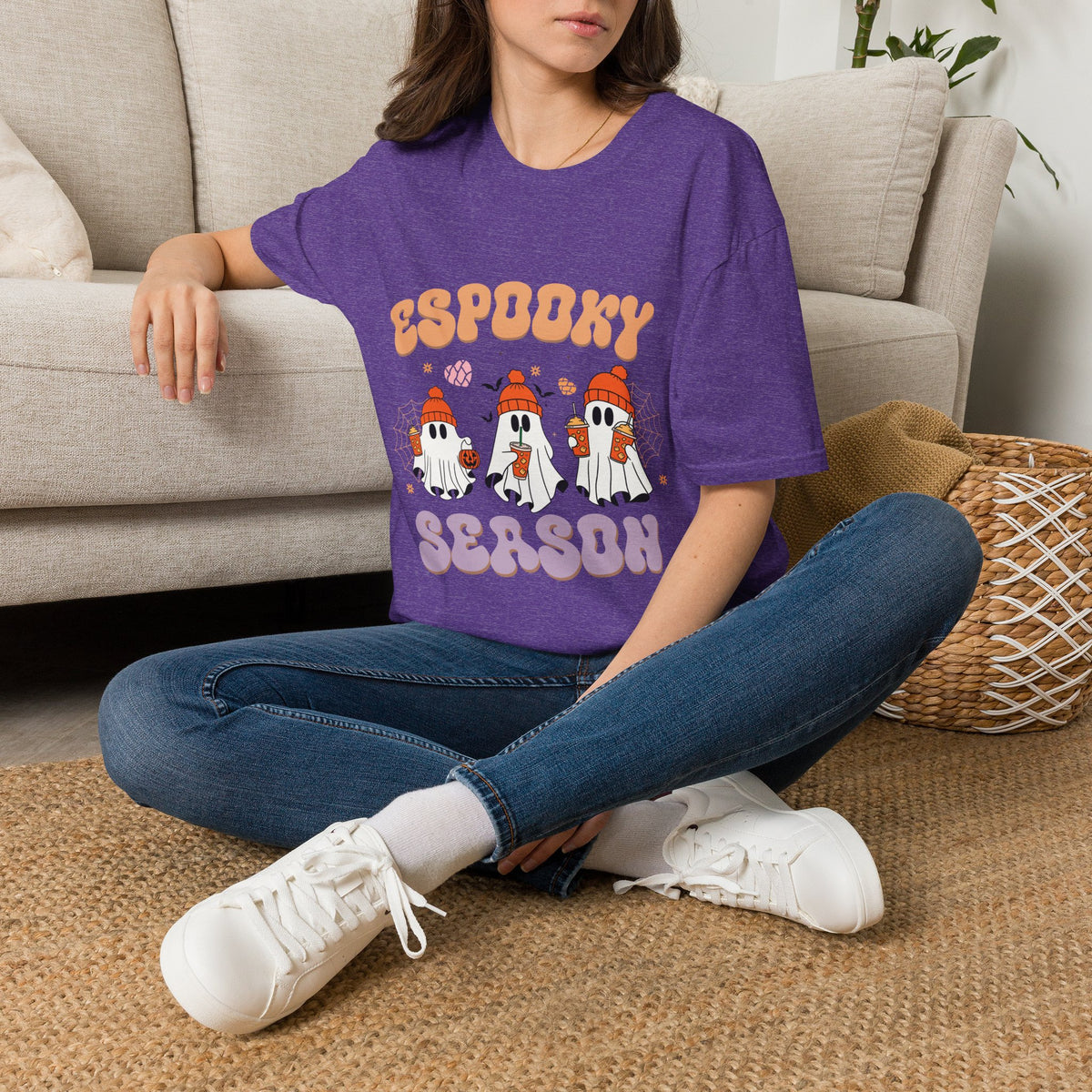 Espooky Season T-Shirt — Cute Ghosts - Halloween Tee