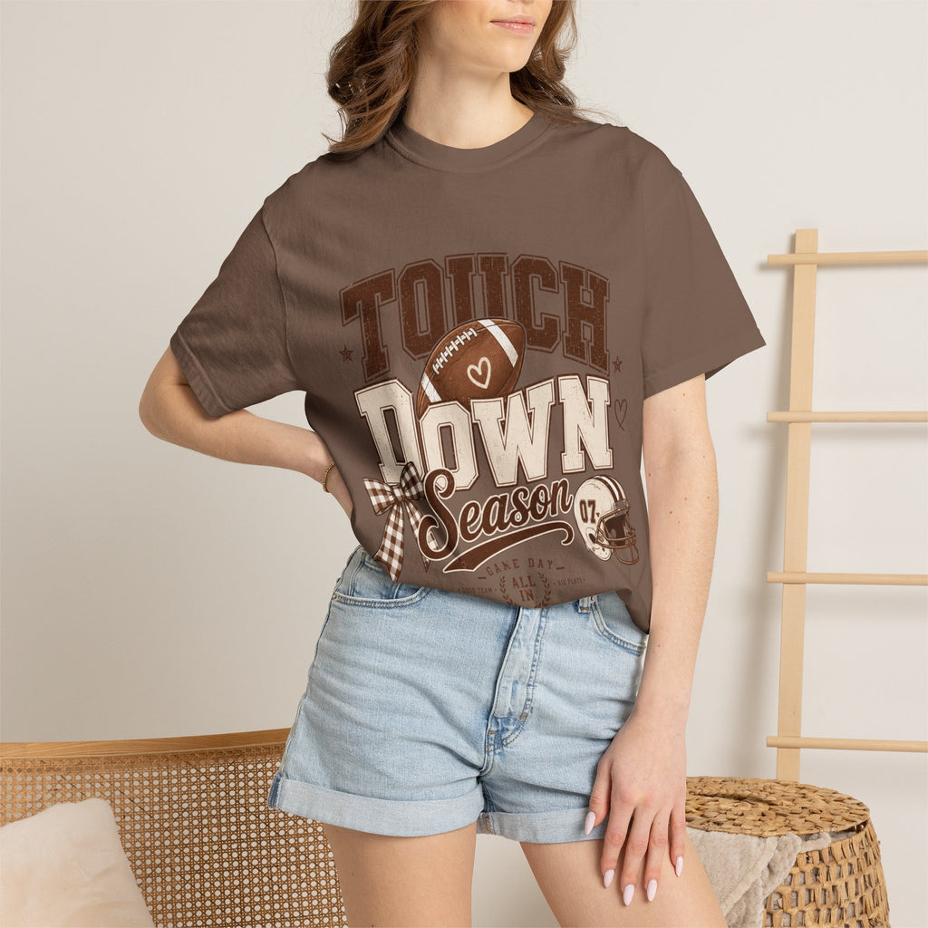 Touchdown Season T-Shirt — Vintage Football Game Day Tee