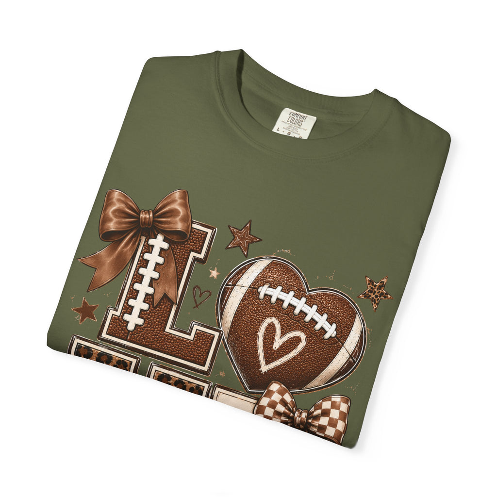 Game Day Love T-Shirt — Football Cheer Mom/Player Spirit Tee