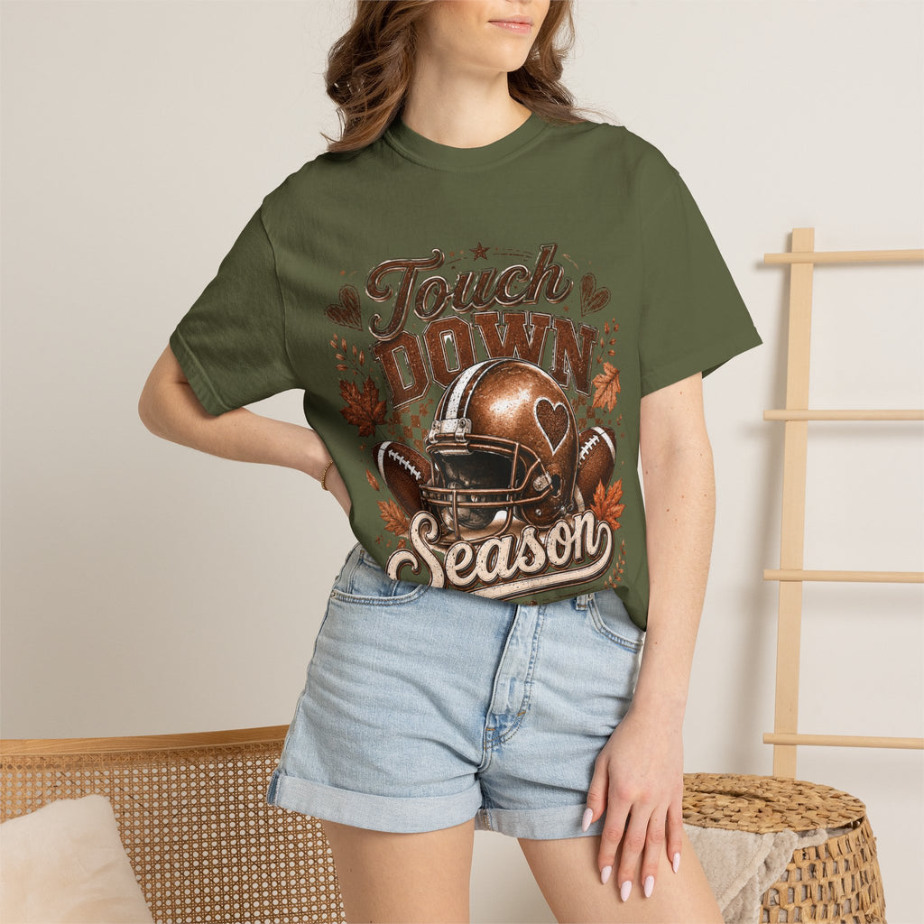 Touchdown Season Football T-Shirt — Autumn Game Day Tee