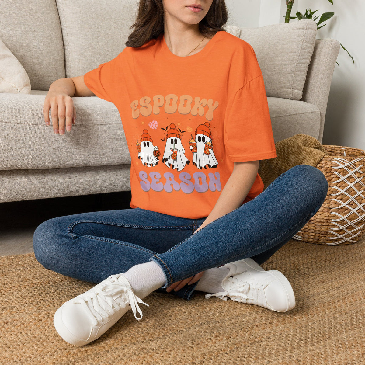Espooky Season T-Shirt — Cute Ghosts - Halloween Tee