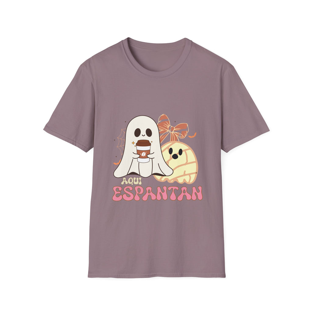 Aqui Espantan - Ghost Graphic T-shirt