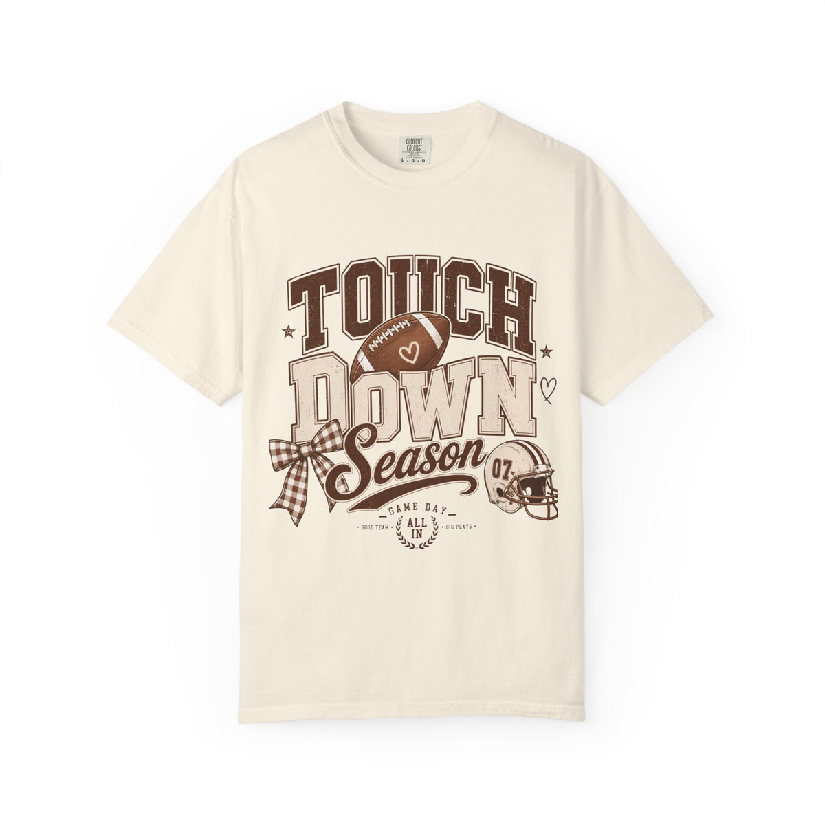 Touchdown Season T-Shirt — Vintage Football Game Day Tee