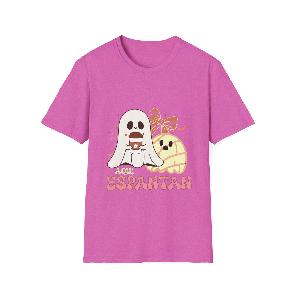 Aqui Espantan - Ghost Graphic T-shirt