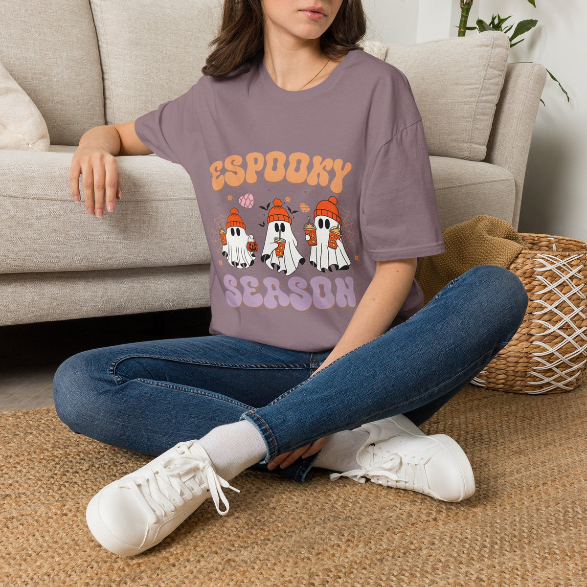 Espooky Season T-Shirt — Cute Ghosts - Halloween Tee