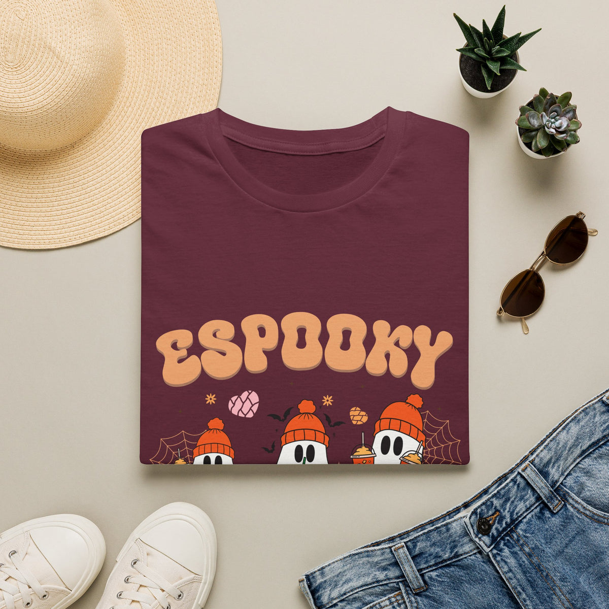 Espooky Season T-Shirt — Cute Ghosts - Halloween Tee