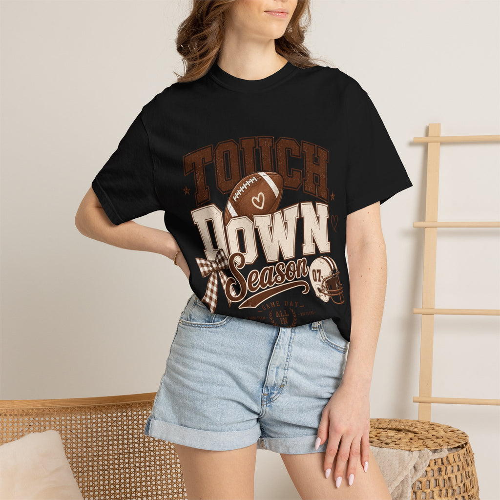 Touchdown Season T-Shirt — Vintage Football Game Day Tee
