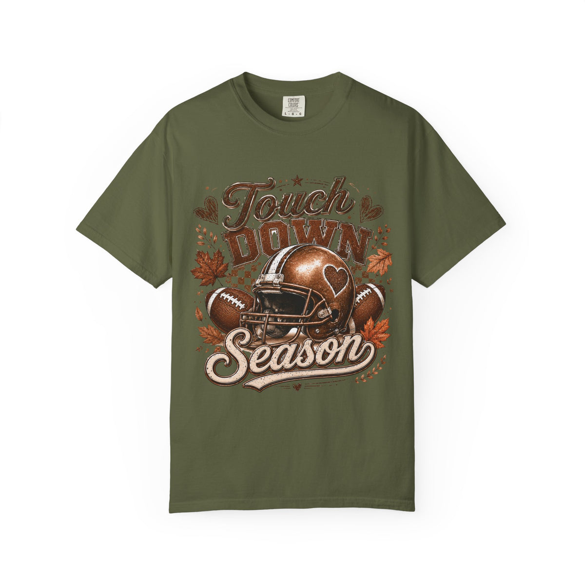 Touchdown Season Football T-Shirt — Autumn Game Day Tee