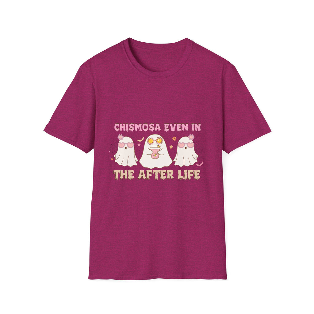 Chismosa Even in the Afterlife T-Shirt — Cute Ghosts Graphic Tee