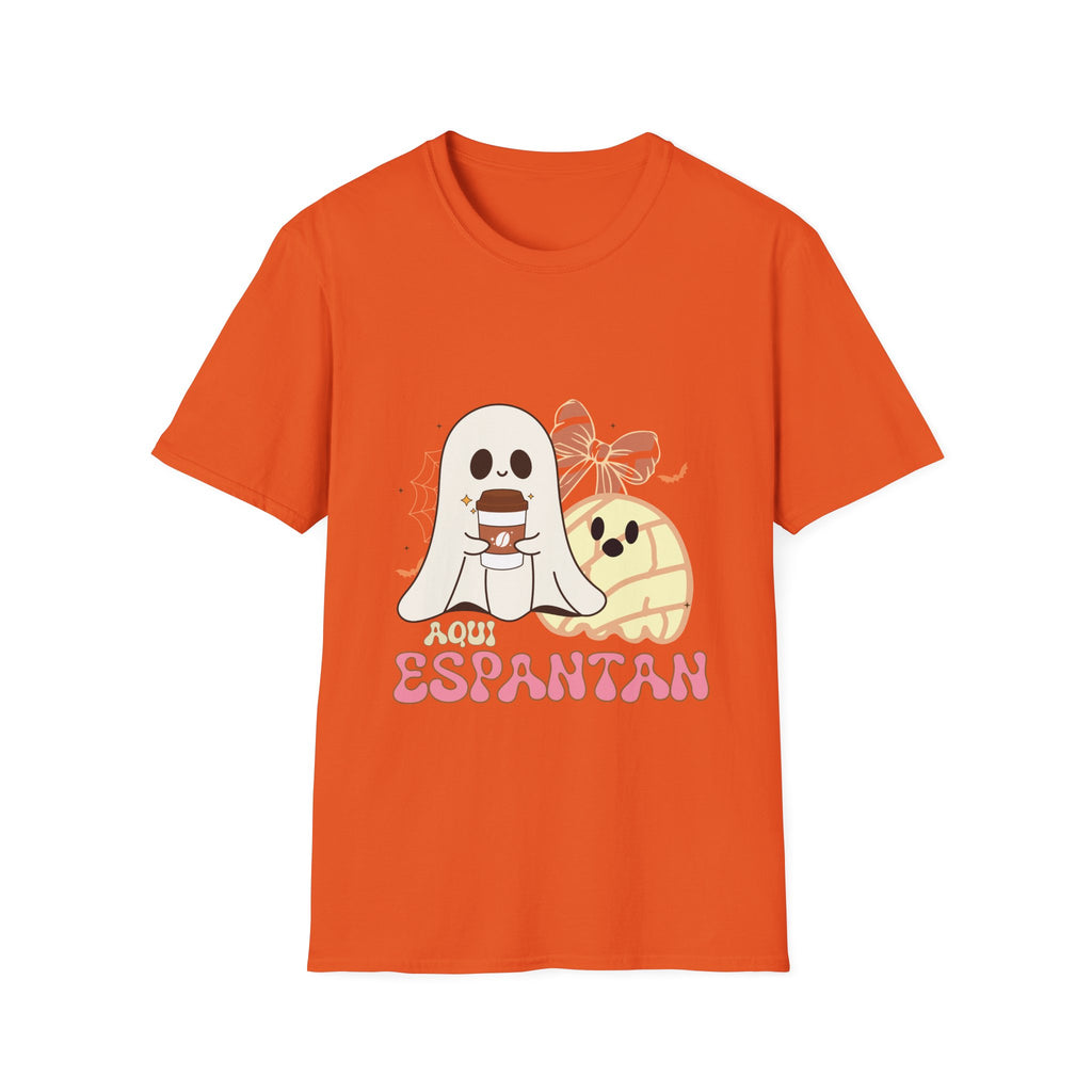 Aqui Espantan - Ghost Graphic T-shirt