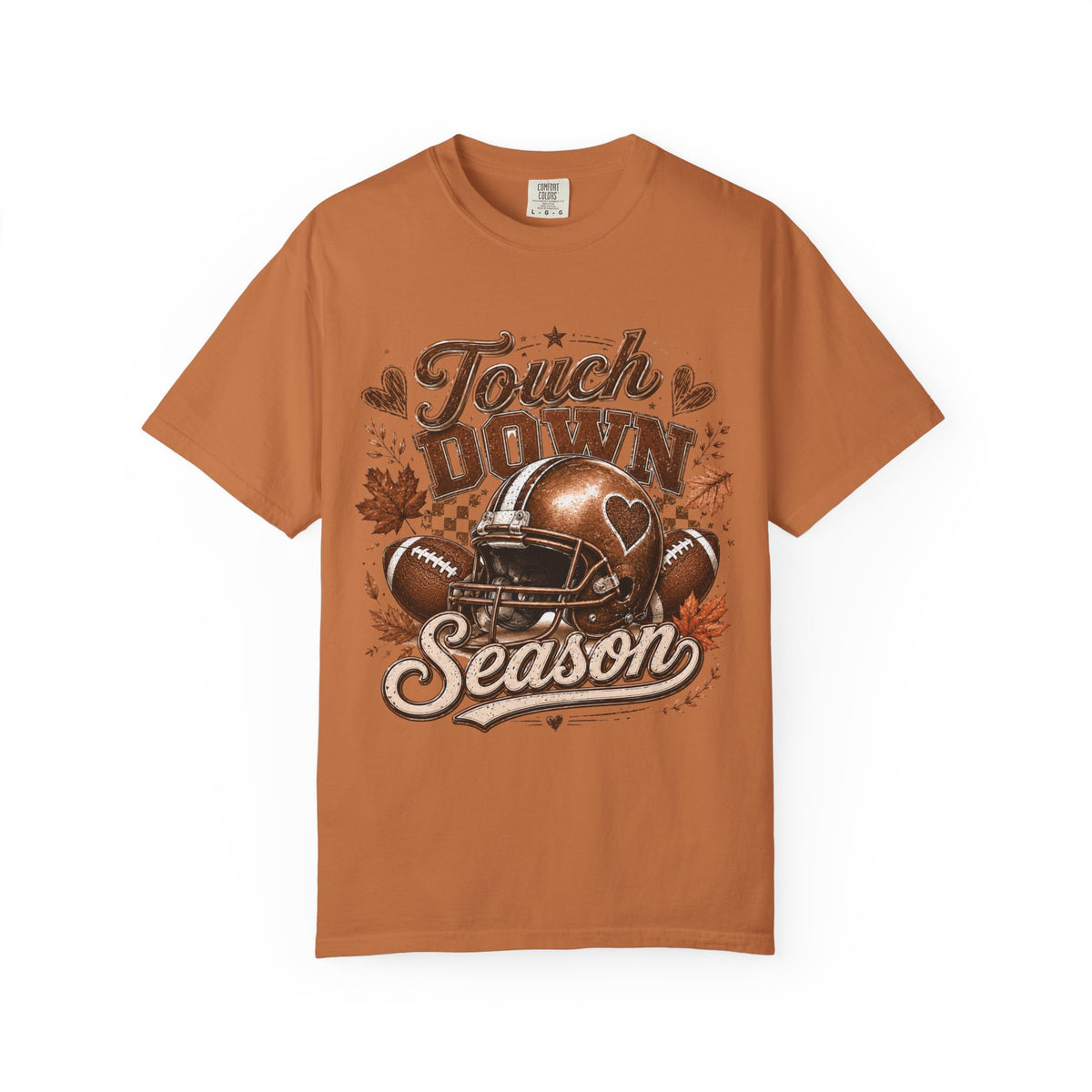 Touchdown Season Football T-Shirt — Autumn Game Day Tee