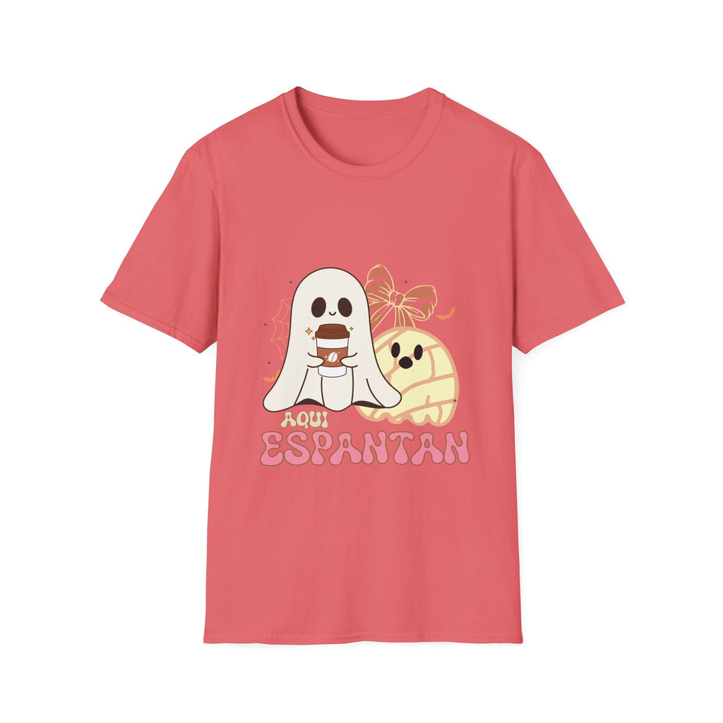 Aqui Espantan - Ghost Graphic T-shirt