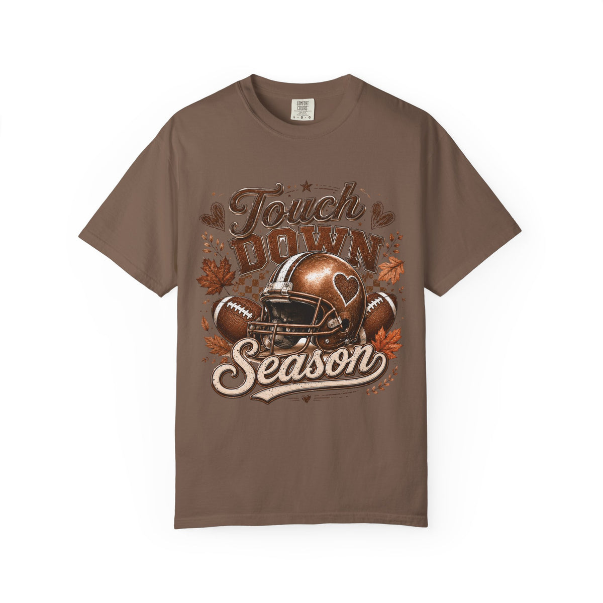 Touchdown Season Football T-Shirt — Autumn Game Day Tee