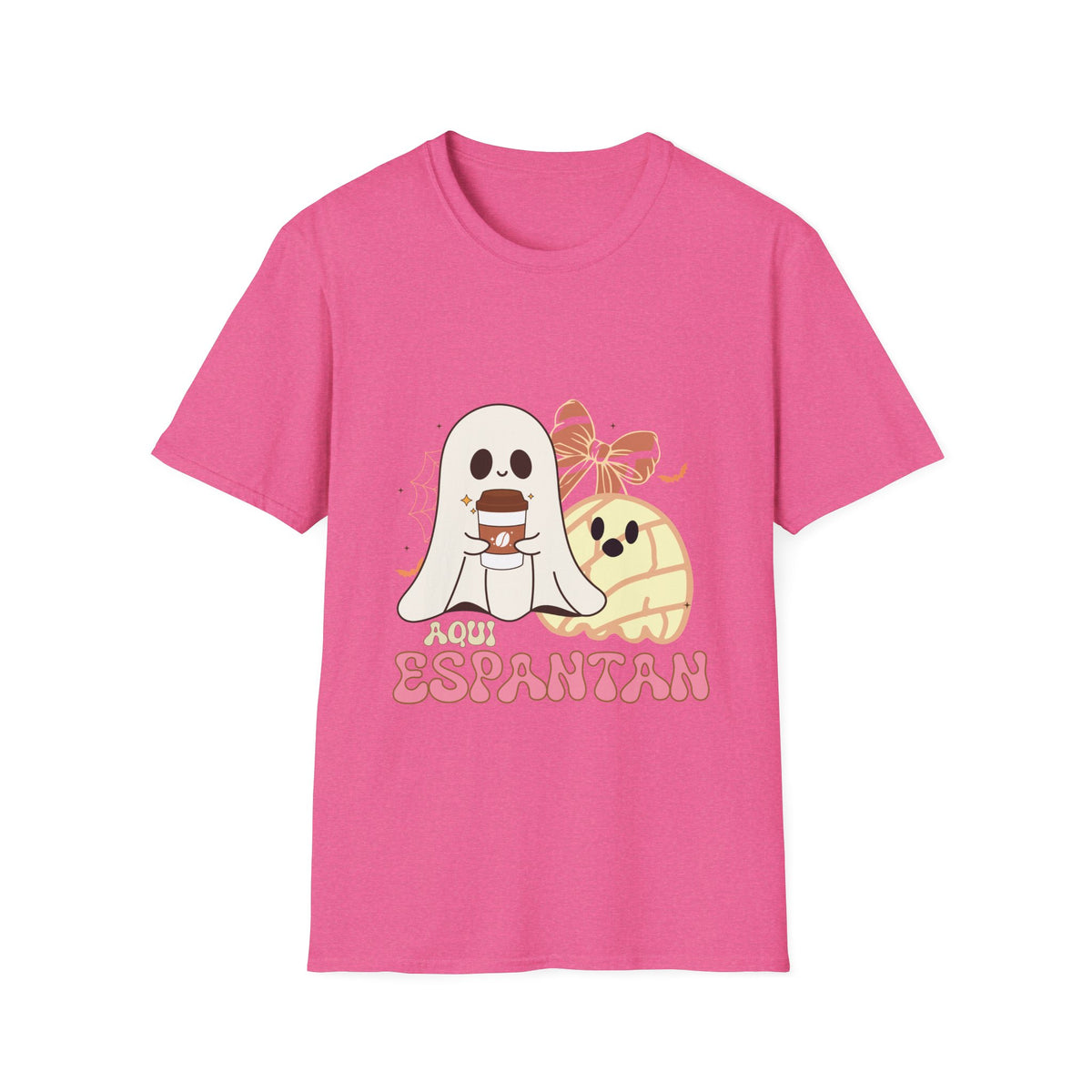 Aqui Espantan - Ghost Graphic T-shirt