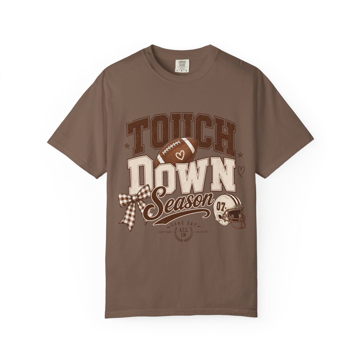 Touchdown Season T-Shirt — Vintage Football Game Day Tee