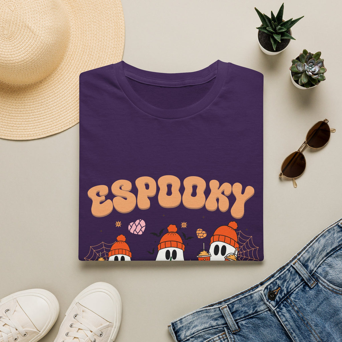 Espooky Season T-Shirt — Cute Ghosts - Halloween Tee